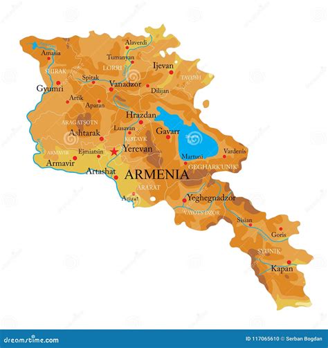 Armenia Map Vector Illustration | CartoonDealer.com #31431254