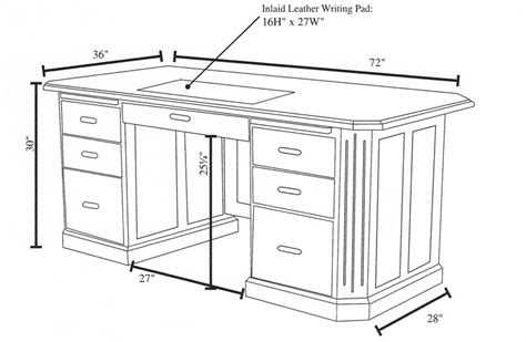 Fifth Avenue Executive Desk - Ohio Hardwood & Upholstered Furniture