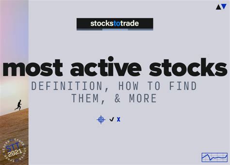 Most Active Stocks: Definition, How to Find Them, & More