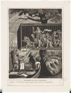 The Bostonians in distress, plate II. | Local accession numb… | Flickr