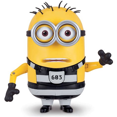 Despicable Me 3 Talking Action Figure Jail Time Tom - Walmart.com