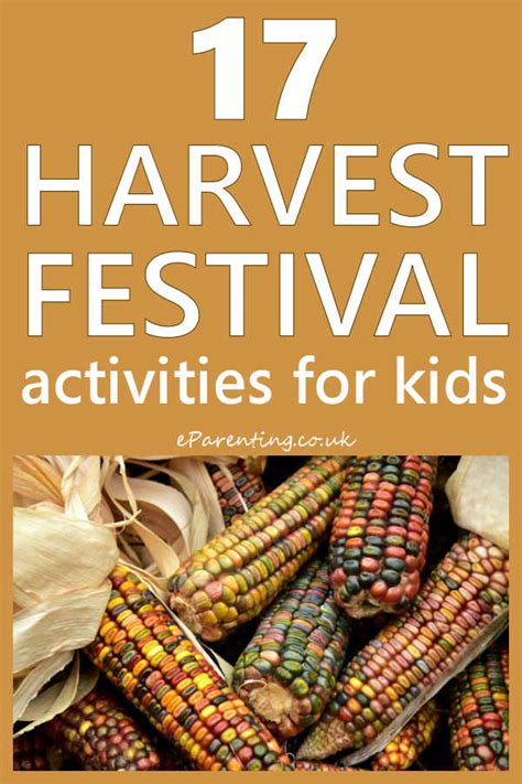 17 Fun Harvest Festival Activities For Kids