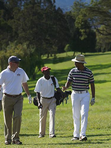 Golfing at the foothills of Mount Kenya. - Fairmont Mount Kenya Safari ...