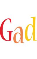 Gad Logo | Name Logo Generator - Smoothie, Summer, Birthday, Kiddo, Colors Style