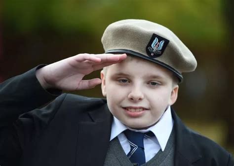 Brave teen awarded SAS beret after battling through 23 operations ...