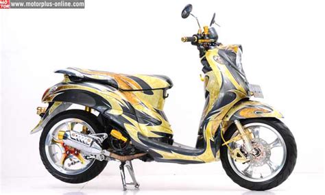 Foto Modifikasi Motor Yamaha Fino Terbaru 2015