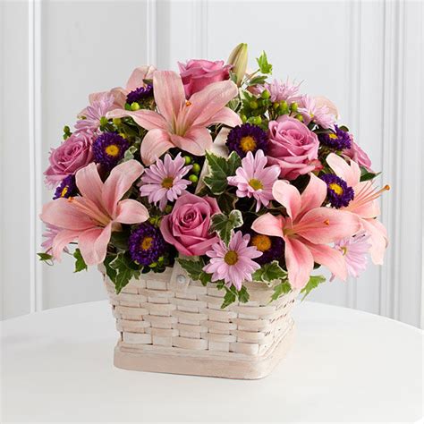 The FTD Loving Sympathy Basket a1417 | Flower Delivery | Flower Shop