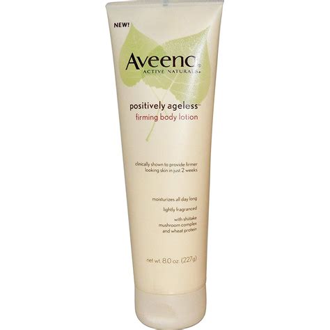 Aveeno Active Naturals Positively Ageless Firming Body Lotion 8 0 oz ...