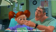 Dentist Finding Nemo 2003 Darla Bite GIF | GIFDB.com