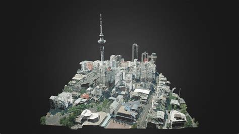 Auckland CBD LiDAR - Download Free 3D model by wj (@weiji14) [5c66b38 ...