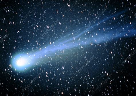 Comet Hyakutake seen on March 21st 1996 - Stock Image - R453/0011 - Science Photo Library