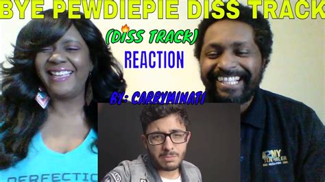 BYE PEWDIEPIE - Carryminati (DISS TRACK) REACTION - YouTube