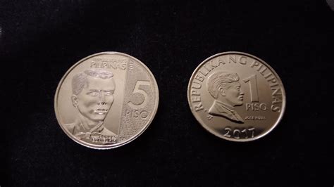 The new Philippine 5 peso coin is too similar to the 1 peso coin. : r/CrappyDesign