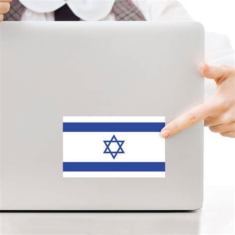 Israel Flag Decal Sticker Official Flag of Israel Stickers - Etsy