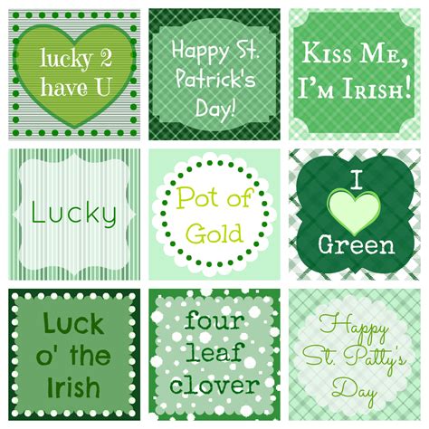 {Free} St. Patrick’s Day Printables