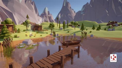 ArtStation - tofe's low-poly mountain pack, Thomas Feichtinger | Low ...