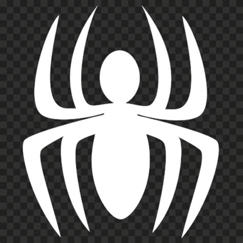 HD Spiderman Superhero White Spider Symbol Sign Logo HD | Citypng | Spiderman, Spider, Spider cake