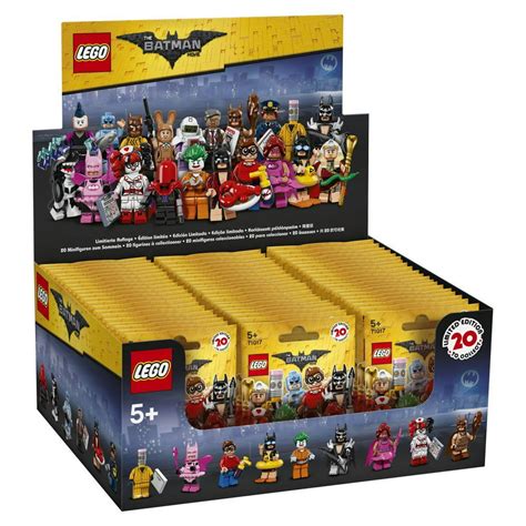 LEGO 6175011 Display Batman Minifigures Series - 1 Sealed Box with 60 Sealed Bags - Walmart.com ...