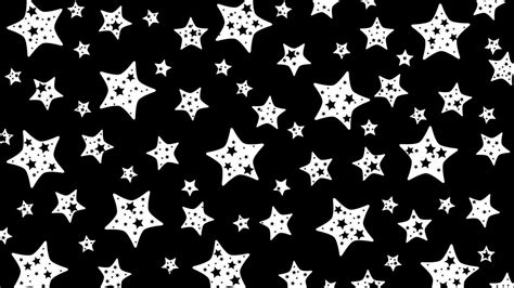 Small Big White Stars In Black Background HD Tumblr Wallpapers | HD Wallpapers | ID #54267