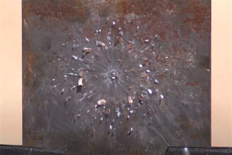 High-Speed Camera Shows What Happens to a Bullet When it Hits Steel in Super Slow Motion - TechEBlog