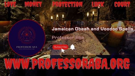 Voodoo Protection Spells - Obeah Man In Jamaica - YouTube