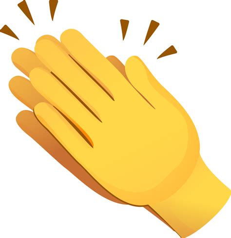 "Clapping hands emoji" Emoji - Download for free – Iconduck