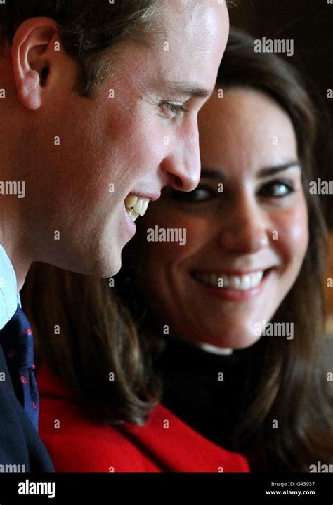 Prince William and Kate Middleton visit St Andrews Stock Photo - Alamy