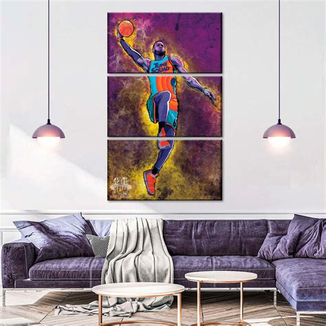 LeBron Space Jam Wall Art | Digital Art