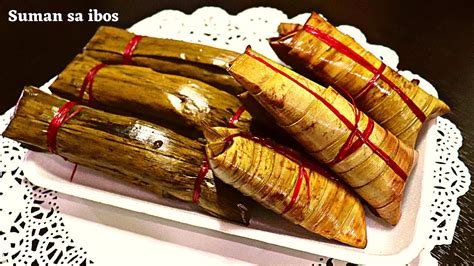 SUMAN SA IBOS 2-WAYS | Bicol Version Recipe | Paano Gumawa Ng Suman Sa ...