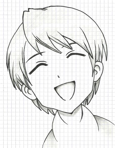 Laughing Manga Boy by Saphirylis on DeviantArt