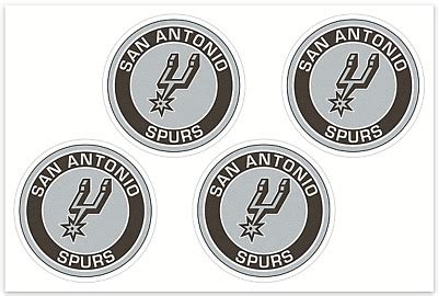 (4) San Antonio Spurs NBA Decals / Yeti Stickers *Free Shipping | eBay