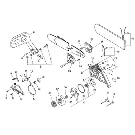 Echo Chainsaw Parts Diagram - Hanenhuusholli