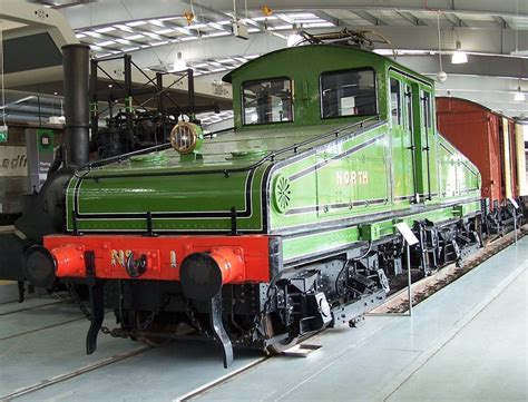 A North Eastern Railway electric steeplecab locomotive, built 1903 ...