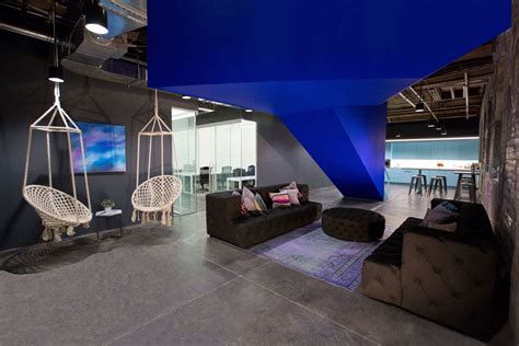 Everywhere you turn, the architecture offers places to hang out or meet with co-workers. This ...