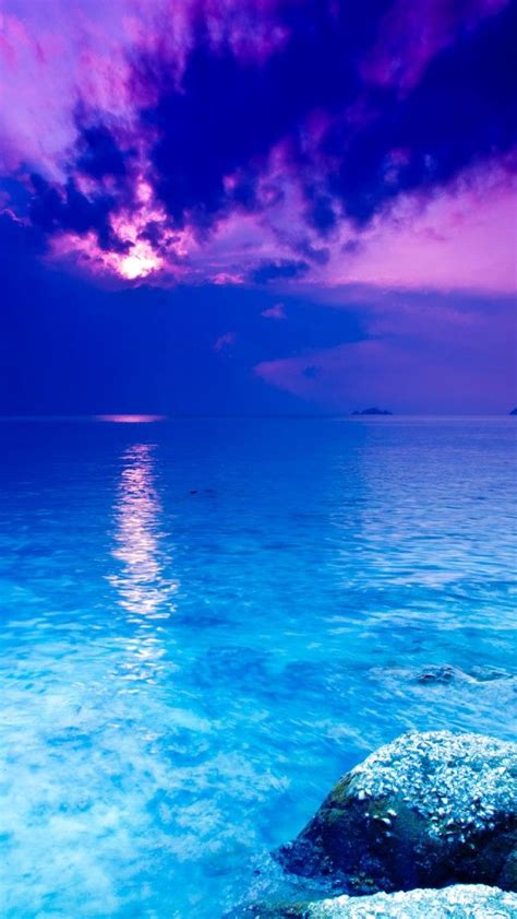 Landscape, Sea, Coast, Blue, Malaysia | Landscape, Blue ocean, Ocean wallpaper