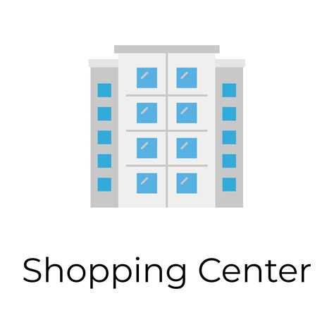 Trendy Shopping Centre 14366088 Vector Art at Vecteezy