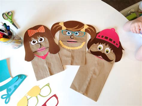 Paper Bag Puppets! - The Caterpillar Years