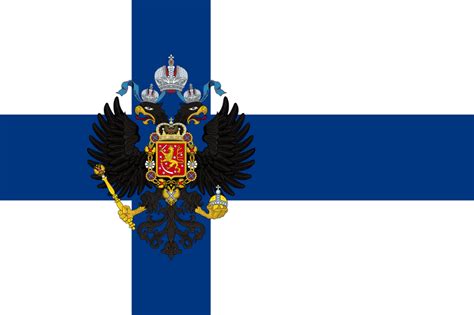 Flag of the Grand Duchy of Finland by NoblesseOblige52 on DeviantArt