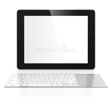 Tablet computer stock illustration. Illustration of crystal - 26839717