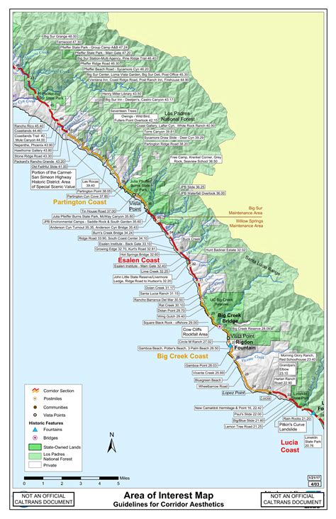 Central Big Sur Interactive Slide Map – BigSurKate