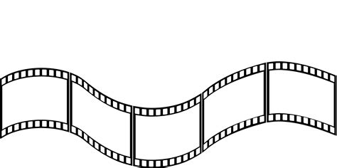 Film strip movie reel vector clipart – Clipartix