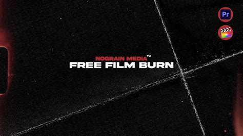 FREE FILM BURN TRANSITION - For Premiere Pro, Final Cut, Davinci ...