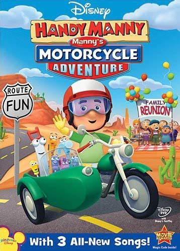 Handy Manny: Motorcycle Adventure (2010 VCD) (Philippine Release) : Disney Enterprises, Inc ...