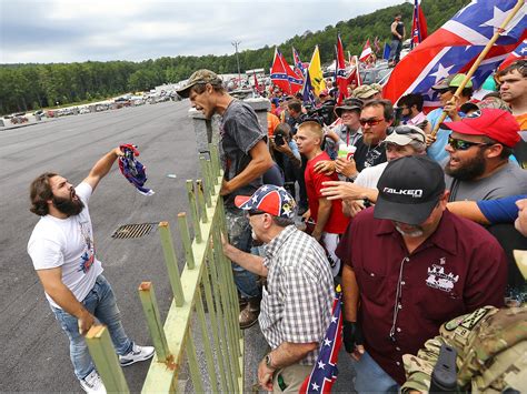 Tensions flare as Confederate flag supporter reaches for gun when ...