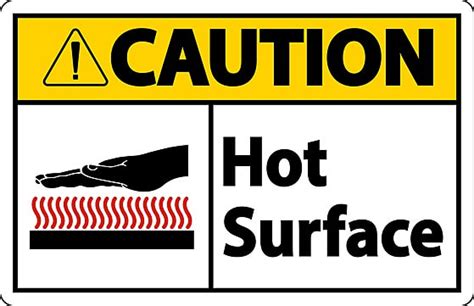 Caution Hot Surface Sign Templates PSD Design For Free Download | Pngtree