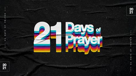 21 Days of Prayer - Sermon Series Designs