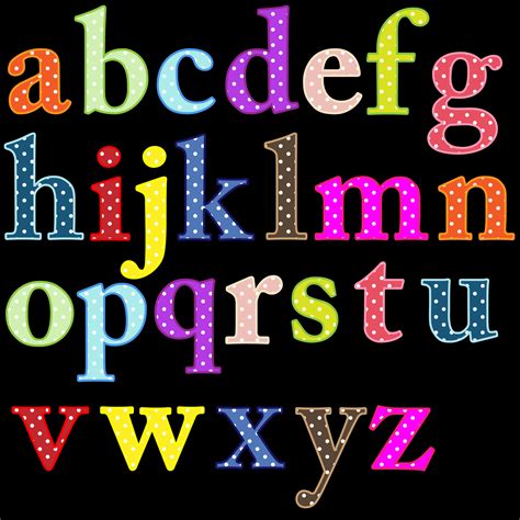 Alphabet Letters Colorful Free Stock Photo - Public Domain Pictures