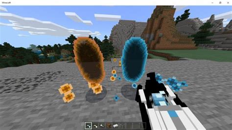 Download Portal Gun addon for Minecraft PE 1.20.32