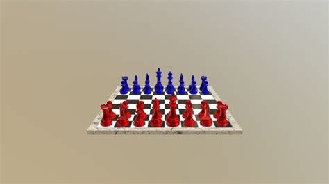 ArtStation - Glass Chess Board