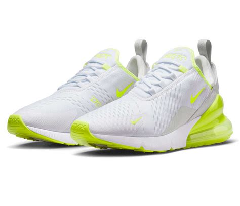 Men's Nike Air Max 270 (White/Volt) – ShoeGrab